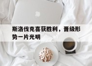 金年会APP-斯洛伐克喜获胜利，晋级形势一片光明的简单介绍